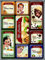 Nostalgic Art Retro-Style Fridge Magnets Mr. Crickle's – Gift idea for Nostalgia Fans, Set for Notice Board, Vintage Design, 9 Pieces