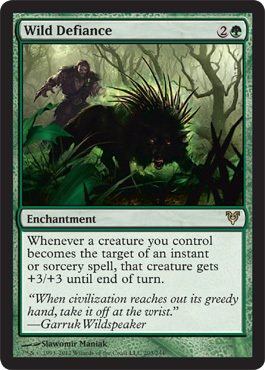 Magic The Gathering - Wild Defiance (203) - Avacyn Restored - Foil