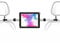 Girafus Porta iPad da Auto Centrale 4-13 Pollici Supporto Tablet Auto Sedile Posteriore per Bambini Compatibile con iPad Pro, Air, Mini, Switch, Galaxy, Cellulare Sostegno Portatablet da Macchina
