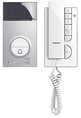 Audio Sprechanlagen-Set Flex’ONE, 2-Draht mit Türstation LINEA 3000, Netzgerät und Hausstation CLASSE 100 A12M, Türstation Schutzarten: IP 54, IK10
