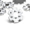 CHANZON 25pcs 1W 3W 5W LED Disipador de calor (6 pines blanco) Placa base de aluminio PCB 20 mm Estrella DIY Disipador de calor Refrigeración para chips LED COB de alta potencia Cuentas de 3 Watt