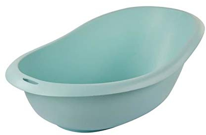 bébé confort Baignoire Ergonomique avec Vidange pour Bébé Bleue