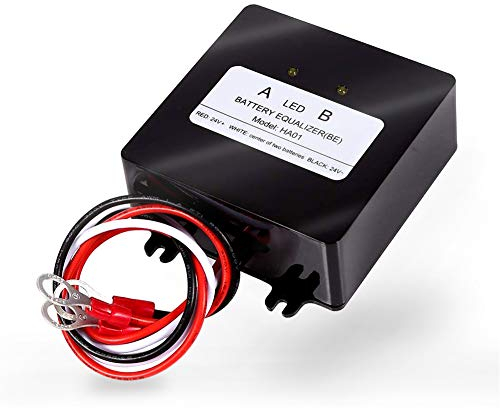 SolaMr 24V Batterie-Equalizer 2x12V Batterie Ausgleicher Battery Balancer Equalizer für Gel/Hochwasser/AGM-Bleiakkus für Solarladesystem - HA01