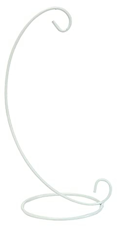 Spiral Ornament Display Ständer Eisen Hängeständer Rack Halter zum Aufhängen von Glaskugeln Air Plant Terrarium Hexenkugel Weihnachtsschmuck und Home Hochzeitsdekoration