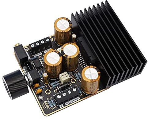 DROK Class AB Amplifier, 2.1 Channel 80W+80W Stereo and120W Pure Bass 9-18V 4Ω Audio Amplifier Board