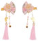 Kimono-Haarschmuck 2 Stücke Japanische Haarspange Kimono Haarschmuck Japanische Haarnadel Haarspange Japan Haarnadeln Haargabel Für Hanfu Yukata Modische Haarspangen