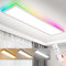 OPPEARL Panneau LED 120x30 Dimmable, Plafonnier LED RGB avec télécommande, 40W 4400LM Lampe lumière du jour Panneau de plafond, 3000K-6500K Lampe Panneau lumineux