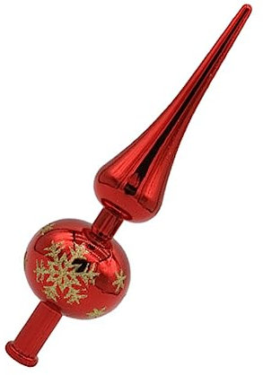 ABOOFAN Weihnachtsbaumspitze Stern Festliche Baumspitze Vintage-schmuck Stern-baumspitze Funkeln Engelsbaumspitze Weihnachtsbaum-Finale Baumschmuck 3D Glas Plastik