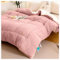 ZTGL Édredon Chaude en Hiver, Couette en Duvet Réversible, Couvertures d'hiver Épaisse, Gonflant Édredon, Couette Personne/Double Anti-Allergique Noyau De Couette,Rose,110x150cm(1kg)