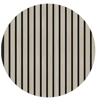Tuda Grass Direct Acoustic Wall Slatted 3D Wood Veneer Panels Series 1 - Sample - White