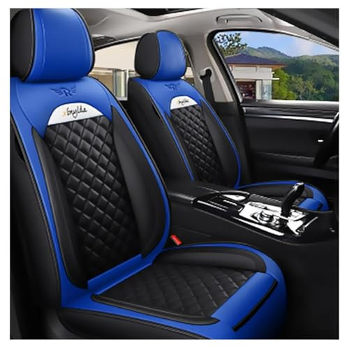DESIAR Autositzbezüge Serie für Cruze Captiva Lacetti Aveo Malibu Orlando Cavalier Trax Niva SS Alero Epic Lova Spark Impala Bolt kompatibler Autositzbezug _blau