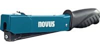 Novus Hammertacker J-033 (für Flachdrahtklammern von 6 bis 10 mm, Gewicht: 0,542 kg, Farbe Blau, Handtacker, ergonomischer Griff) 030-0452