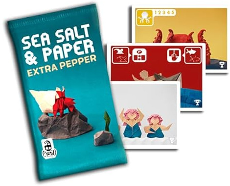 Cranio Creations - Sea Salt & Paper, Extra Pepper - Erweiterung des Kartenspiels und Origami - Ausgabe in italienischer Sprache