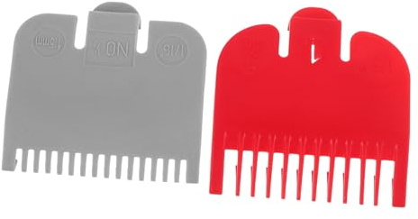 MAGICLULU Aufsätze für Haarschneidemaschinen Präzise Haarschneidekämme 2 Stück aus Kunststoff Zuverlässige Trimmer Aufsätze für Professionellen und Heimgebrauch