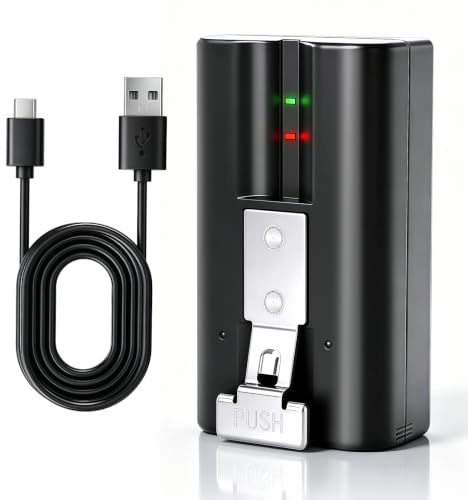 Spicula Ring Plus Doorbell Battery 1 Pack 6040mAh with Micro USB Port Doorbell 3rd Gen Replacement Battery Compatible with Ring Video Doorbell 2/3/3+/4, Upright Camera, Spotlight Camera