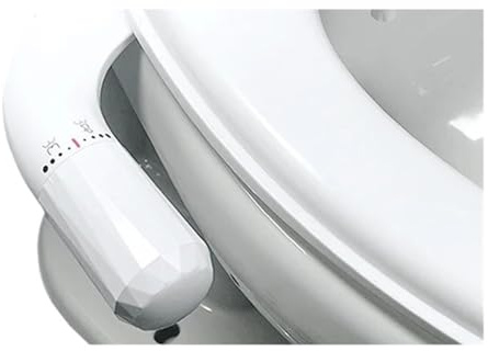 Bidet Toilet Seat Attachment Sprayer Nozzle Self Cleaning Japanese Non-Electric Feminine and Rear Wash Bidets Easy Installation