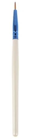 PACKOVE Pinceau Maquillage Fin pour Eyeliner et Estompeur, 14 CM, Poils Doux, Accessoire Polyvalent pour Maquillage des Yeux, pour Usage Professionnel et Usage Quotidien