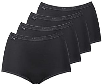Sloggi Femme Basic+ Maxi 4p Culotte, Noir, 56 EU