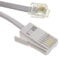 kenable 4 Wire BT Plug to RJ11 Crossover Telephone Cable 3m [3 metres]