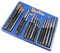 US PRO Professional 16 Pc Comprehensive Punch and Chisel Set with Tray B2071