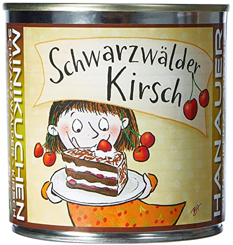 Hanauer Minikuchen Schwarzwälder Kirsch, 1er Pack (1 x 170 g)
