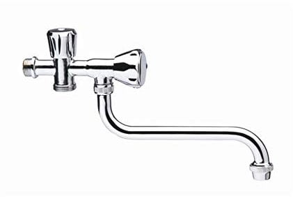 RUBINETTO 1/2 A SNODO CON ATTACCO LAVATRICE