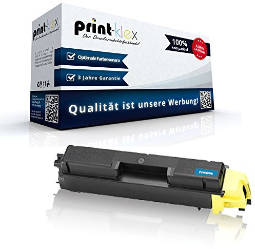 Print-Klex Kompatible Tonerkartusche für Kyocera TASKAlfa 260Series 265ci 266ci 1T02PAANL0 TK5135 TK 5135 TK 5135Y TK5135Y TK-5135 Y Gelb Yellow - Office Print Serie