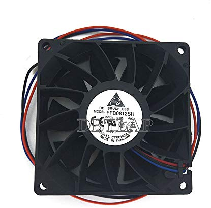 DBTLAP portable CPU ventilateur pour arrive ffb0812sh 12v 0.6a dual ball bearing ventilateur 8025 8CM 80*80* 25MM ventilation refroidissement ventilateur 3PIN cpu Refroidisseur ventilateur heatsink
