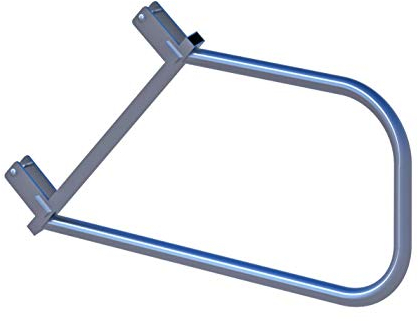 Treppen-Umlaufgeländer aus Aluminium u. Aufstiegshilfe