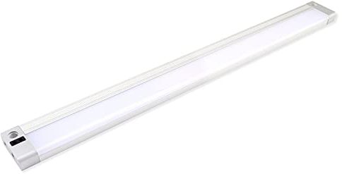 da LIGHT Led Unterbauleuchte mit Sensor 26V 4W 320lm 4000k Naturweiß, küchenlampe Berührungsloser Schalter IR-Sensor Küchenleiste Schrankbeleuchtung für Küche Schränke Schaufenster, 313mm