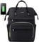 LOVEVOOK Rucksack Damen, Wasserdicht Laptop rucksack 15,6 Zoll Groß Backpack Schulrucksack Tasche Mädchen Teenager Ladeanschluss, Rucksäcke Daypacks für Schule Arbeit Uni Business Büro