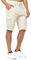 Indicode Herren Blixt Cargo Shorts mit 6 Taschen und Gürtel aus 100% Baumwolle | Männer Fog, XL