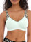 Freya Active Sonic Moulded J-Hook Sports Bra Pure Leopard Aqua White 36DD