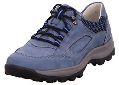 Waldläufer Holly 471000-802-263, Outdoor-Schnürschuh, Denver Sport-Net, denim notte, Weite H Blau Gr. 42