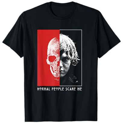 American Horror Story Tate Half Skull TV Show T-Shirt