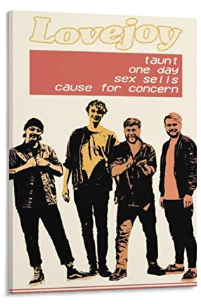 JIJIE Hot Music Poster Lovejoy Poster Leinwand Kunst Poster und Wandkunst Bild Druck Moderne Familie Dekor Poster 20 x 30 cm