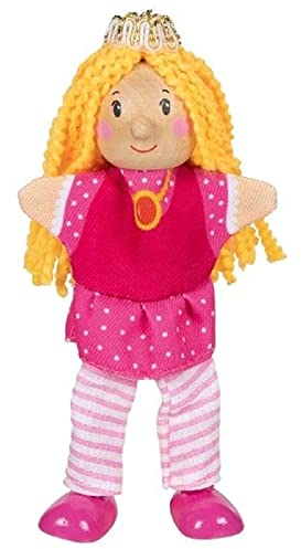 Goki - Fingerpuppe mit Beinen, Prinzessin, Mehrfarbig (51529)