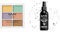 NYX Professional Makeup Palette Couleur et Correction, 6 Teintes Faciles à Estomper & Spray Fixateur, Tenue Longue Durée, Fini Mat, 60 mL