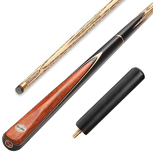 GEJLELDS Hartholz-Snooker-Queues, 3/4-Gelenk, 10,3 mm, 19-Unzen-Spitzen, Pool-Queues, 57-Zoll-Pool-Queue und Koffer-Set,Option1