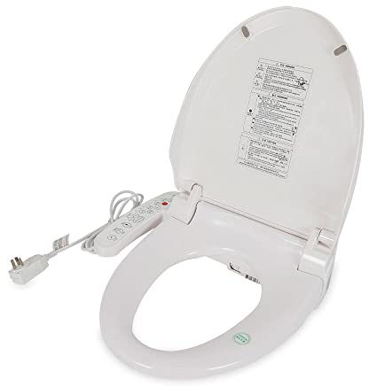Intelligenter Bidet Toilettensitz, Erwärmungsfunktion, Wasserreinigung, Selbstreinigungsdüsen, Einstellbare Temperatur, Beheizter Sitz