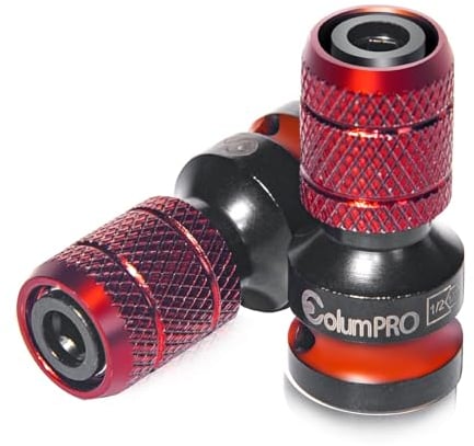 ColumPRO 2-teiliger Adapterkonverter von 1/2-Zoll-Quadratantrieb auf 1/4-Zoll-Hex-Welle-Buchse zum Anschließen von Schraubendreher-Bits an Schlagschrauber und Ratsche-Schrauber.