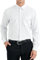 HISDERN Chemise Blanche Homme Manches Longues en Coton Regular Fit Chemises Habillée pour Hommes Formelle Unie Boutonnées Mariage avec Poche XL