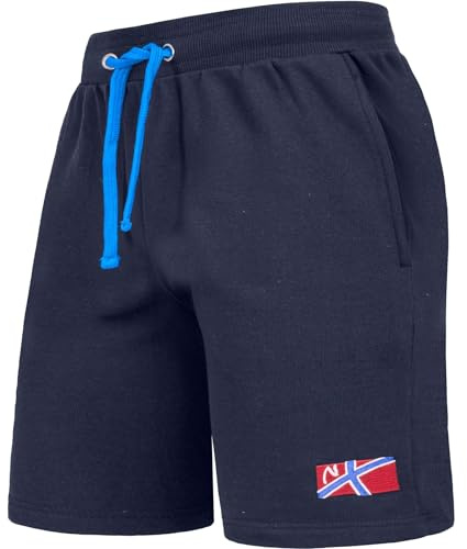 Nebulus Herren Short TAURINO, Bermudashort, sportliche Shorts, Navy-Kobalt - 3XL