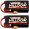 11,4 V 3S LiPo Batterie 85C 4000mAh RC Batterie mit XT60 Stecker Anschluss für Flugzeughelikopter für RC Car RC Flugzeug (2 Packs)