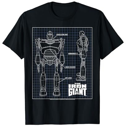 The Iron Giant Schematic T-Shirt