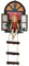 MERRYHAPY Harz Fee Figur Garten Decor Fensterbank Treppe Hängende Dekoration