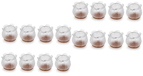 ARTIBETTER 16 Packungen Anti Rutsch Pads Anhängerkupplungsteile Aschenbecher Mit Deckel Filzgleiter Transparente Tischdecke Wasserpumpenzange Schutzhülle Tischdecke Wagenhebergriff