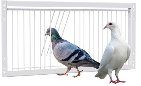 BREUAILY Bird Cage T-Trap Door Iron Pigeon Entrance Door for Pet Pigeon Easy Installation (50cm)