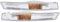 BCGFTSA Auto Nebel Licht Für VW Passat B6 3C 2005-2010 Nebelscheinwerfer Vorne Links/rechts,Front Stoßstange Nebel Licht,C/C-1 Pair.