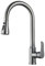 OZMDXKJ Robinet De Cuisine sans Contact, avec Douchette Extractible, Capteur Infrarouge Automatique, PoignéE Unique, 3 Modes, Pivotant à 360°, Convient pour La Cuisine Et Le Commerce